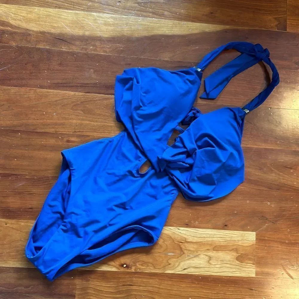 Amavi cobalt blue monokini
